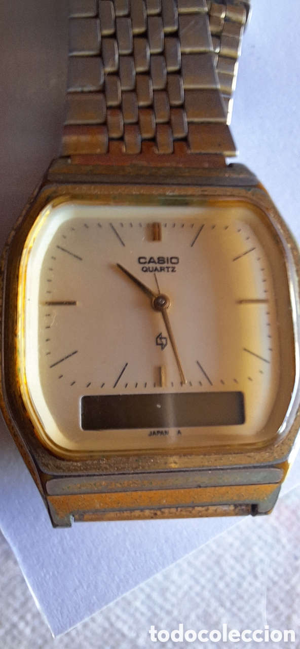 Relojes - Casio: Reloj Casio Quartz 309-AG-34OG no funciona - Foto 1