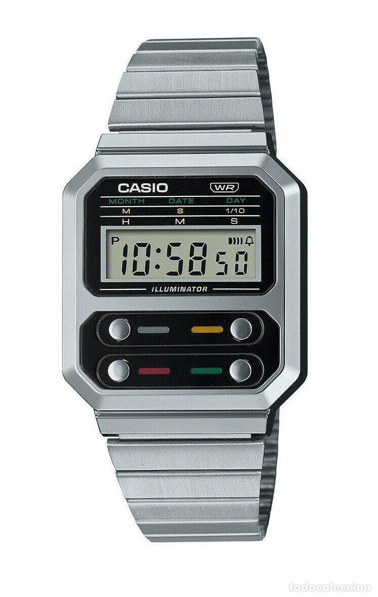 Relojes - Casio: RELOJ CASIO A-100WE-1A , PEL&Iacute;CULA ALIEN - Foto 1