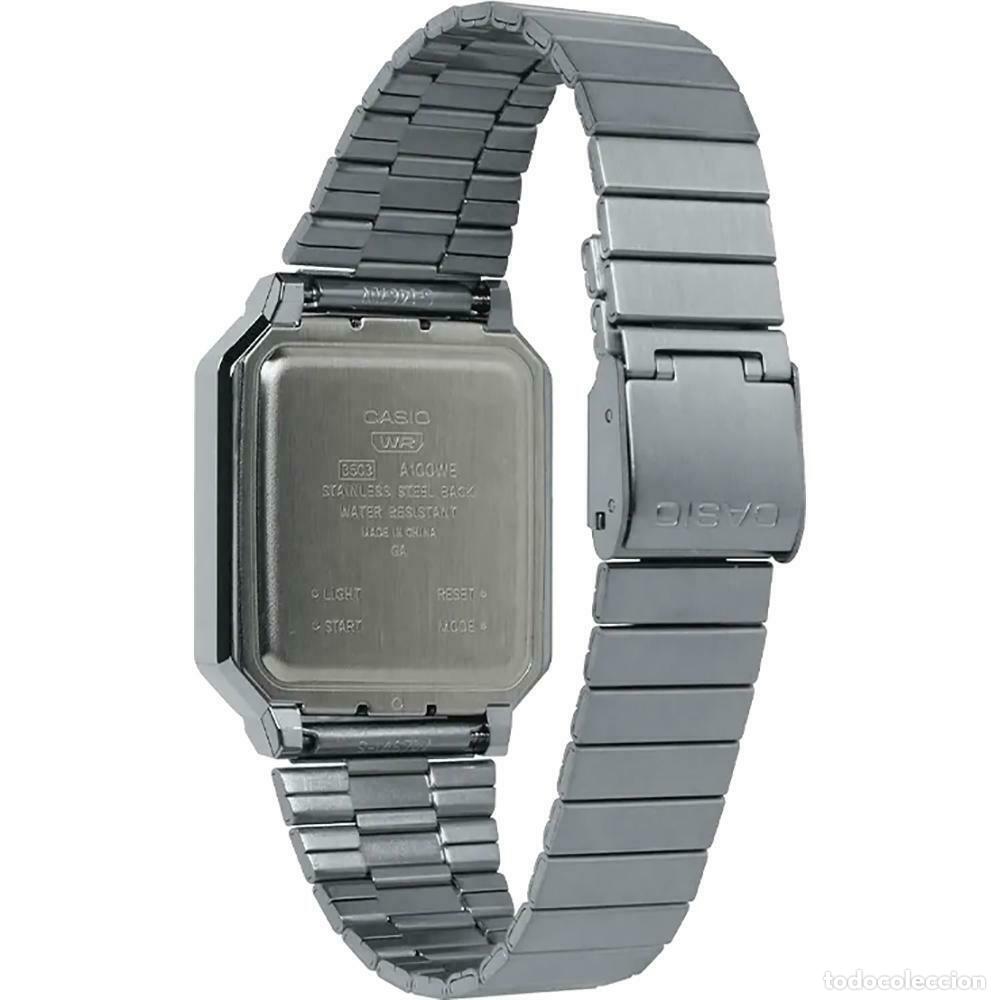 Relojes - Casio: RELOJ CASIO A-100WE-1A , PEL&Iacute;CULA ALIEN - Foto 3