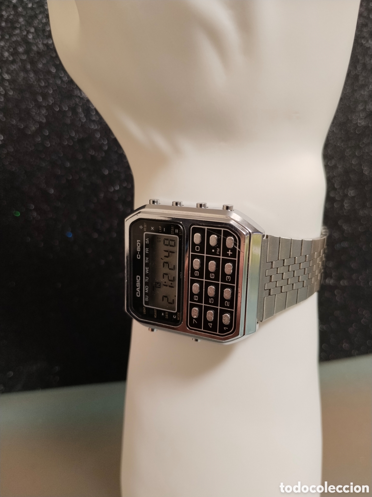 Relojes - Casio: RELOJ CALCULADORA CASIO C-801 - Foto 3