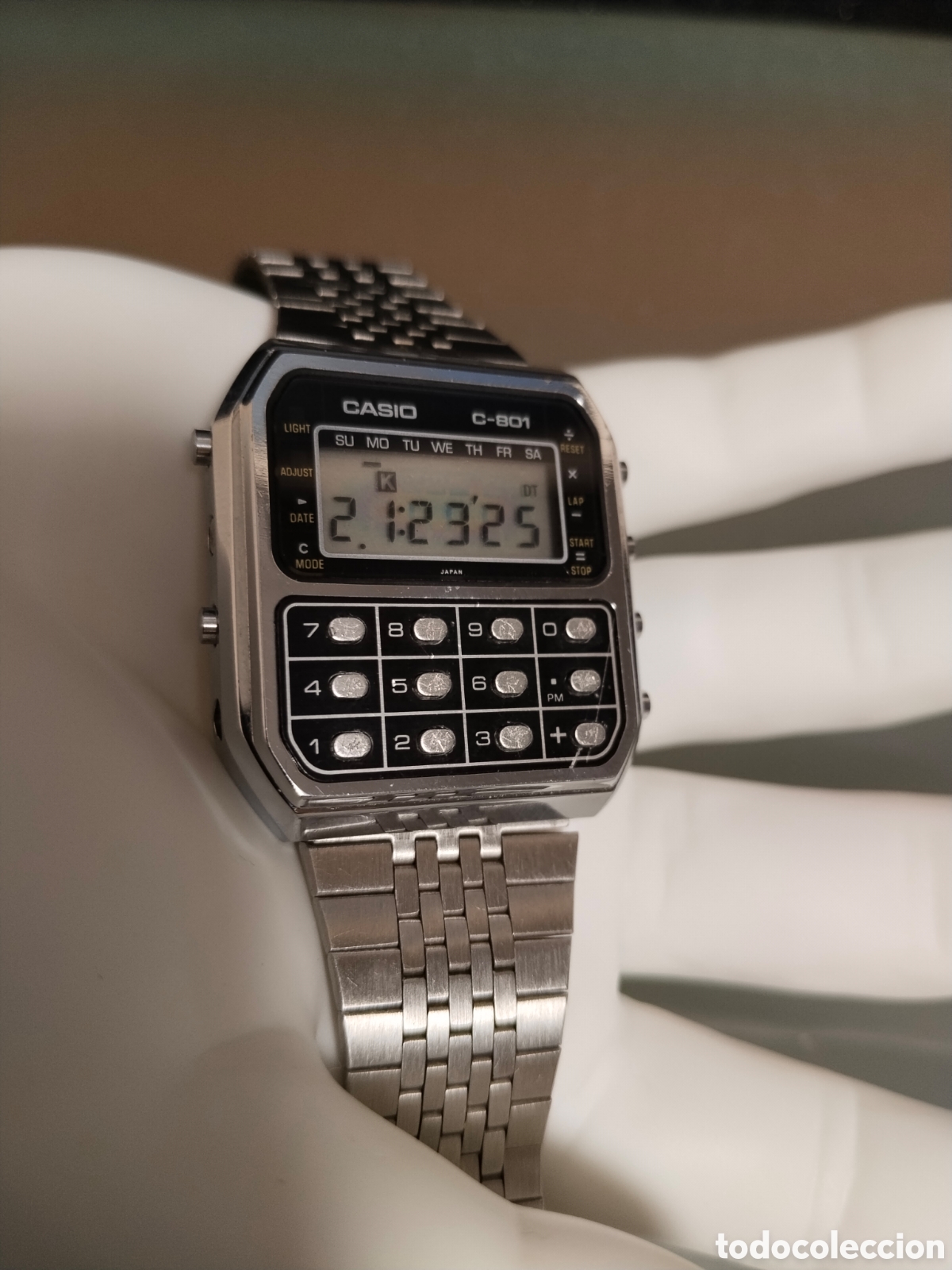 Relojes - Casio: RELOJ CALCULADORA CASIO C-801 - Foto 4