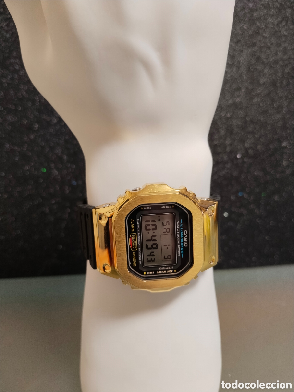 Relojes - Casio: RELOJ CASIO DW-5600E CUSTOM GOLD - Foto 2