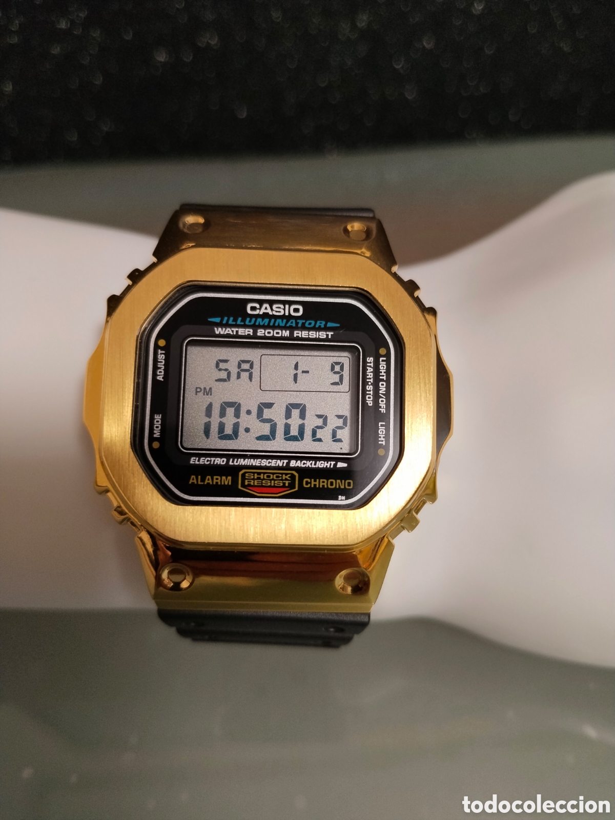 Relojes - Casio: RELOJ CASIO DW-5600E CUSTOM GOLD - Foto 5