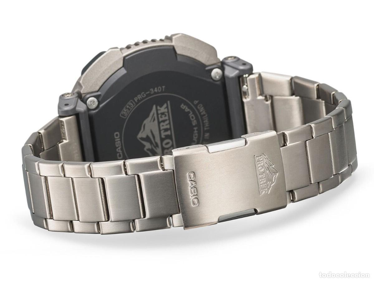 Relojes - Casio: CASIO PRO TREK PRG-340T-7ER aluminio - Foto 4