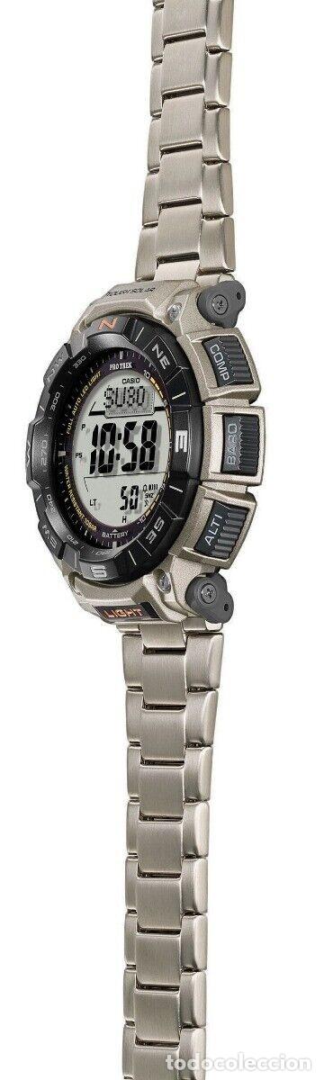 Relojes - Casio: CASIO PRO TREK PRG-340T-7ER aluminio - Foto 5