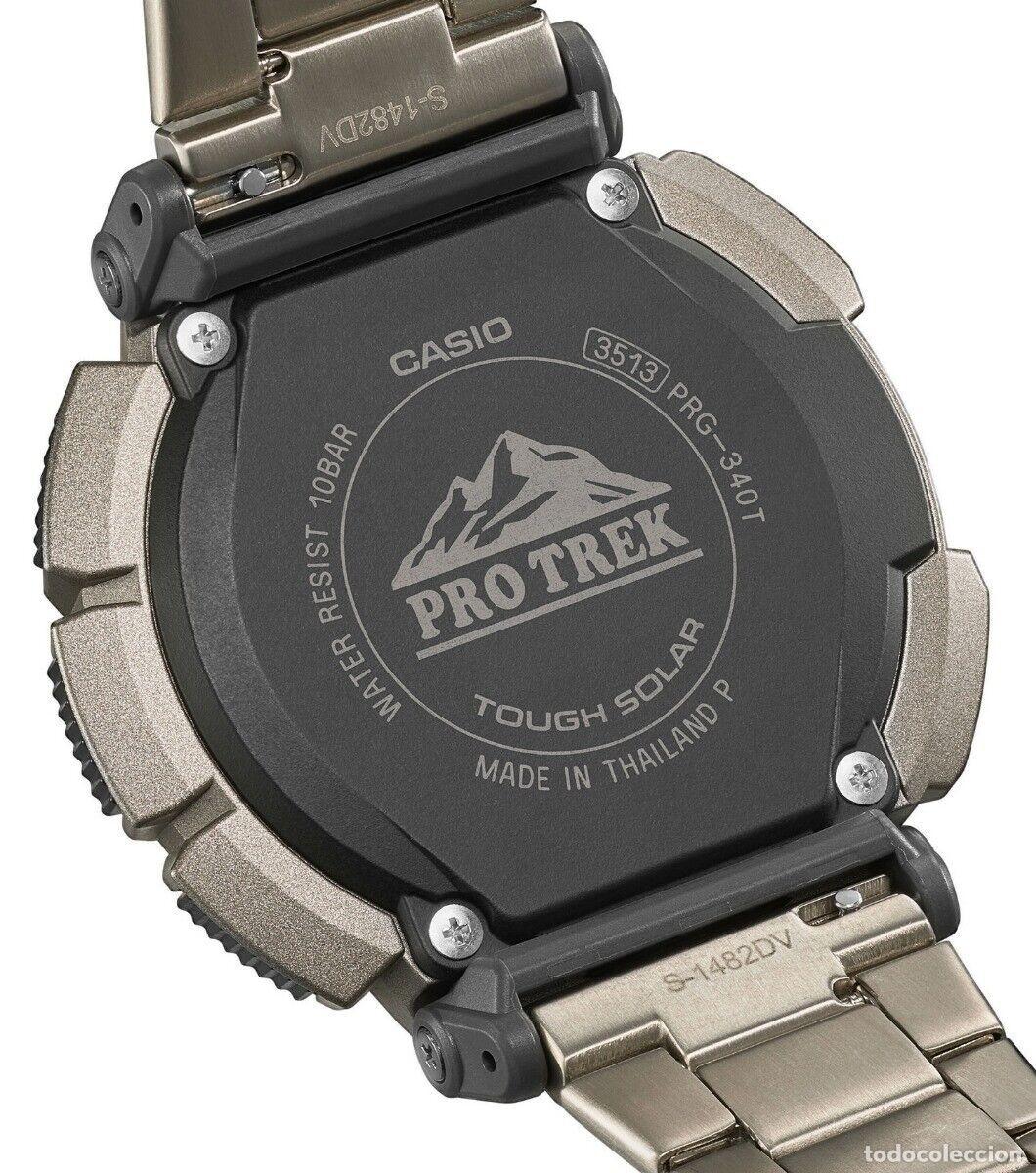Relojes - Casio: CASIO PRO TREK PRG-340T-7ER aluminio - Foto 6