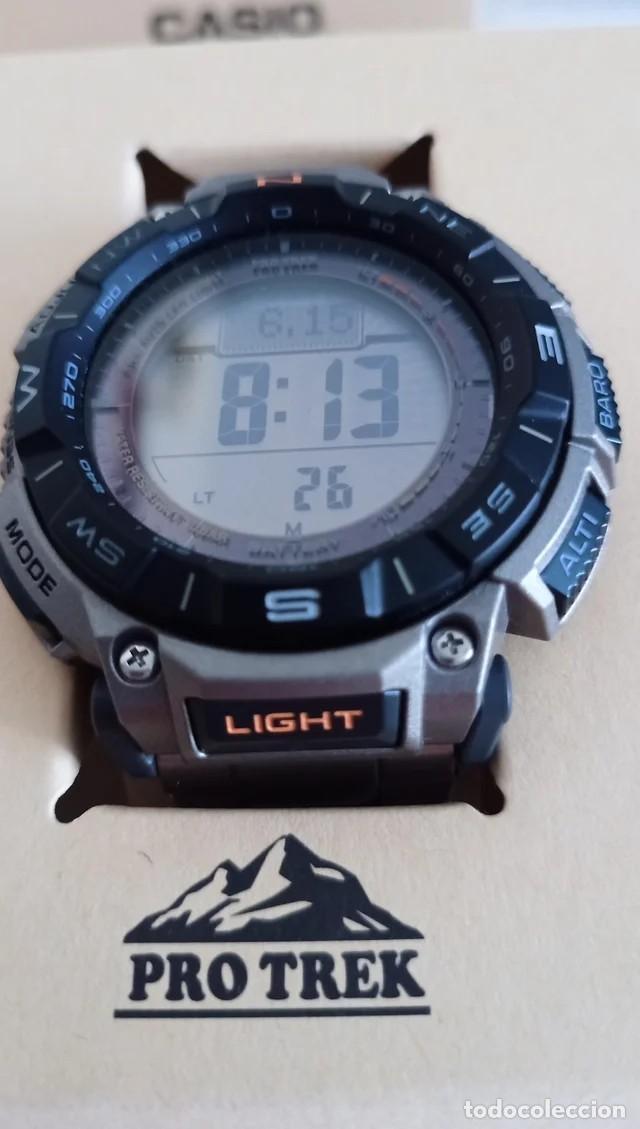 Relojes - Casio: CASIO PRO TREK PRG-340T-7ER aluminio - Foto 9