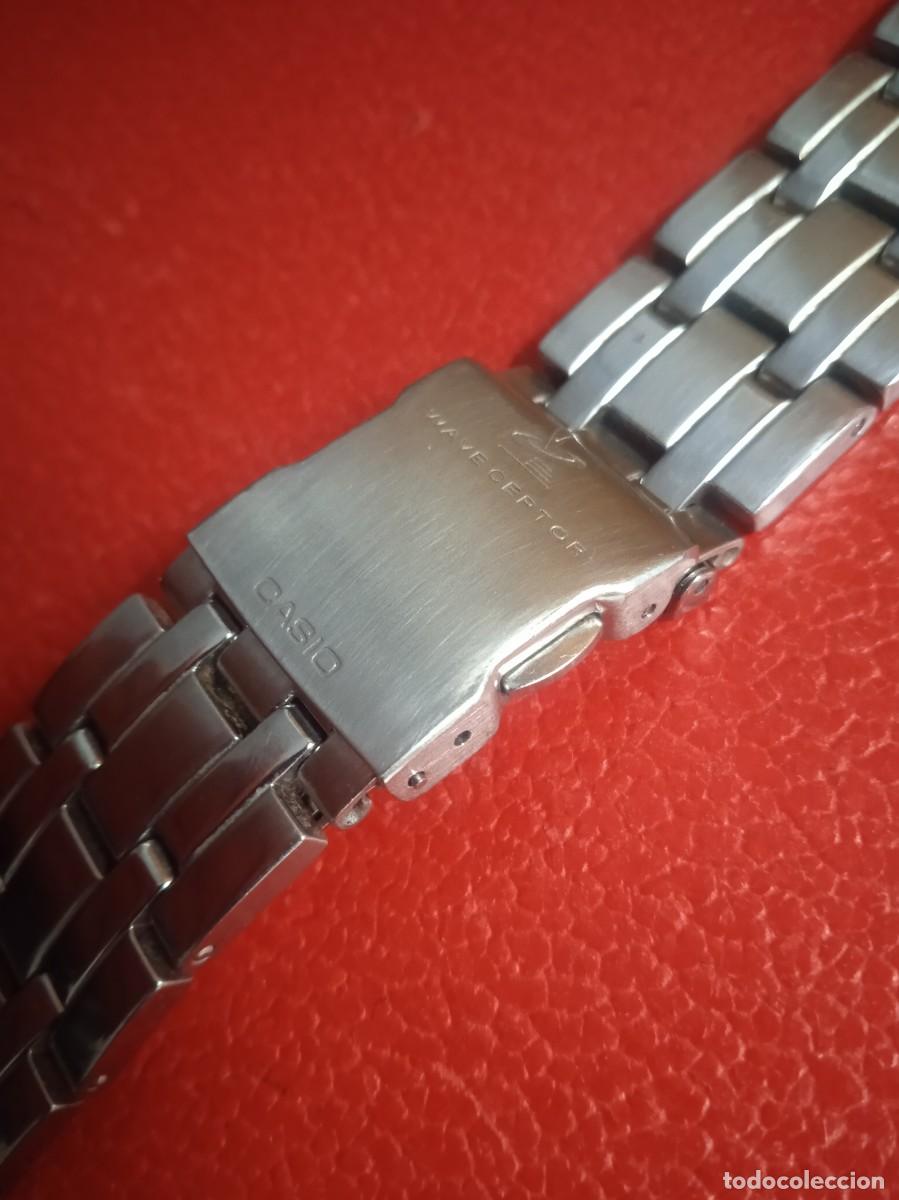 Relojes - Casio: ARMIS RELOJ CASIO WAVE CEPTOR DE ACERO. - Foto 3