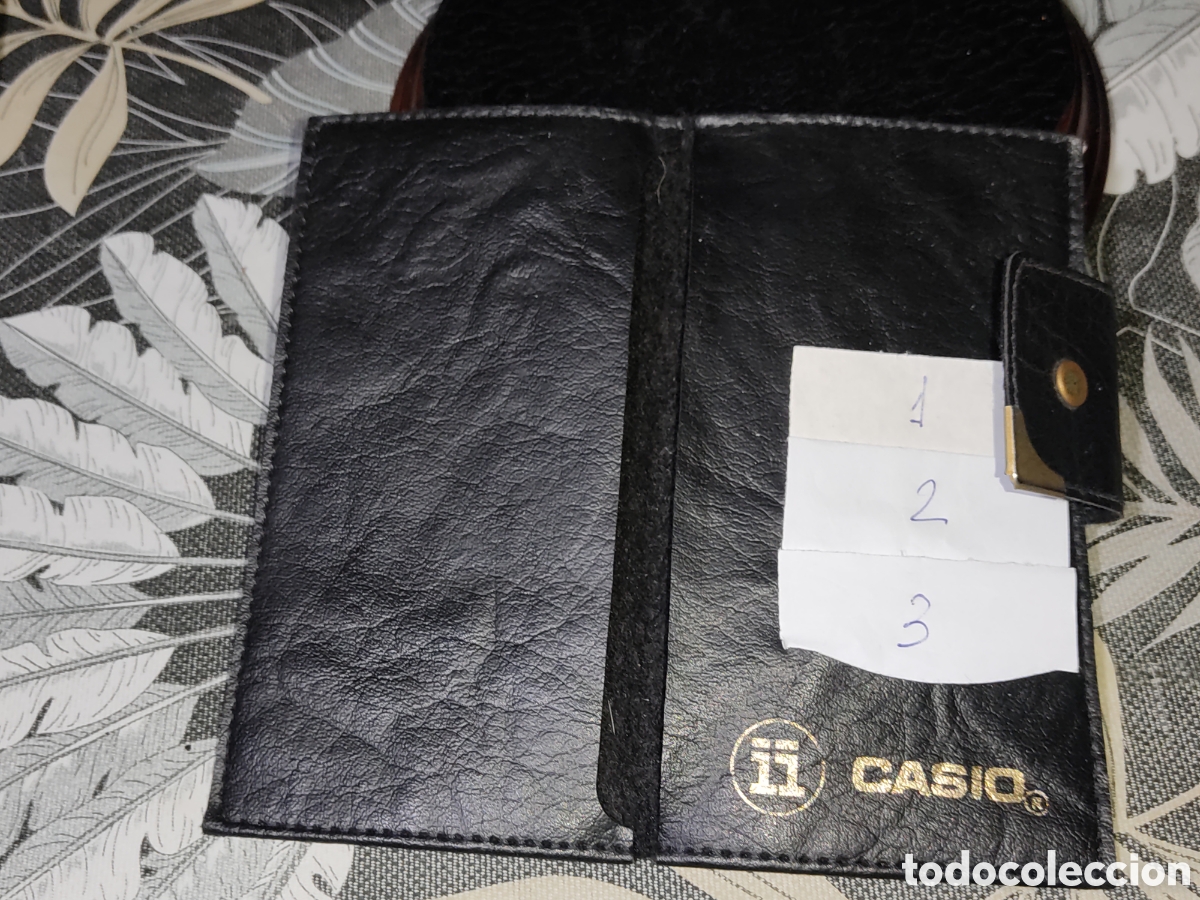 Relojes - Casio: Cartera & Tarjetero Casio.Original a&ntilde;os 70.Sin uso. - Foto 2