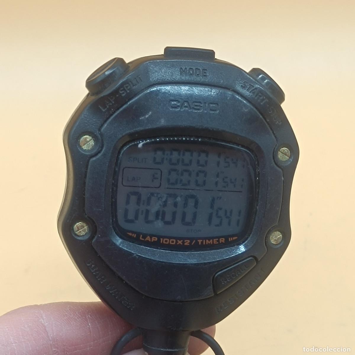 Relojes - Casio: CRONOMETRO CASIO HS- 80TW. USADO Y FUNCIONANDO. MYJ. - Foto 1