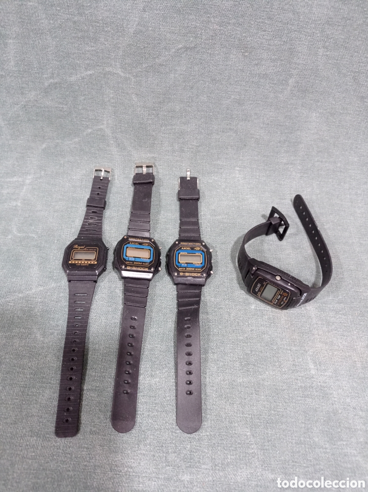 Relojes - Casio: LOTE DE 4 RELOJES TIPO CASIO - AXCEL, ROYAL Y ASAHI - Foto 1