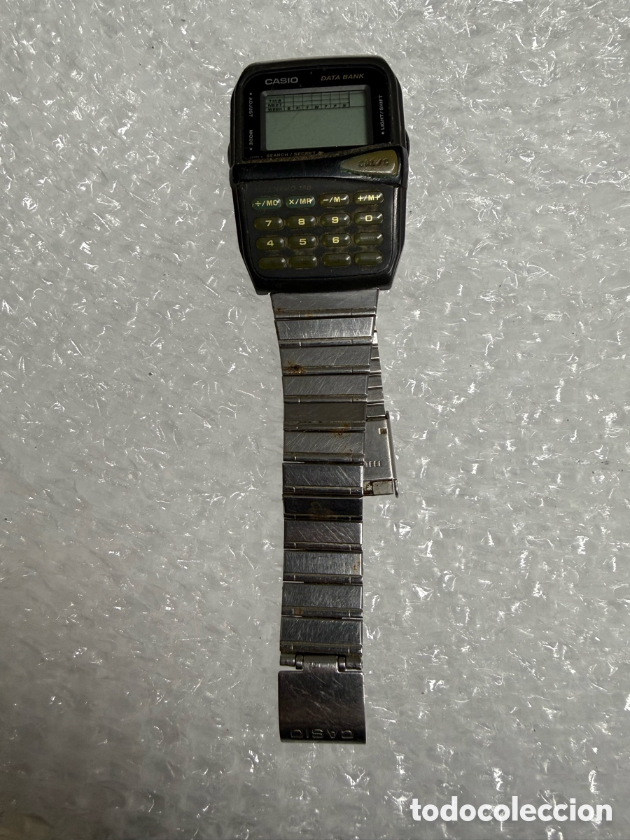 Relojes - Casio: Reloj Casio Data Bank DBM-150 Calculadora - Foto 2