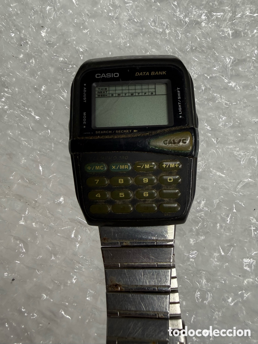 Relojes - Casio: Reloj Casio Data Bank DBM-150 Calculadora - Foto 1