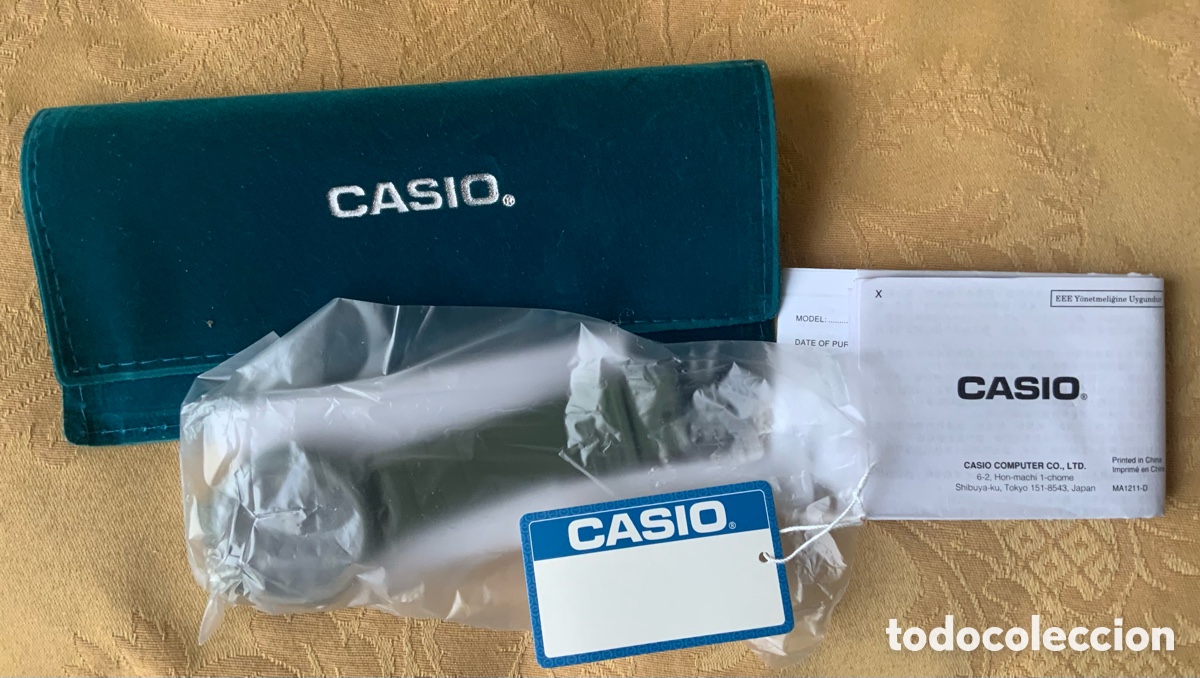 Relojes - Casio: RELOJ CASIO 1330 SIN ESTRENAR CAUCHO VERDE CAQUI - Foto 3