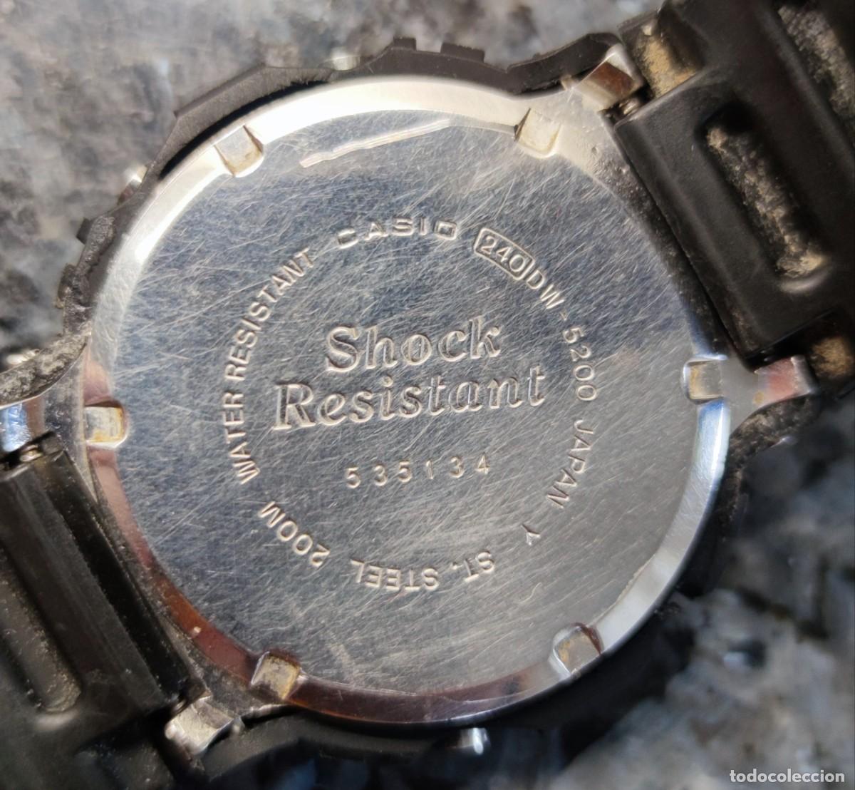 Relojes - Casio: Casio G-Schock DW-5200 m&oacute;dulo 240, vintage. - Foto 3