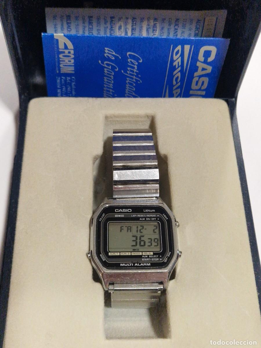 Relojes - Casio: Reloj Casio, funcionando con caja. - Foto 2