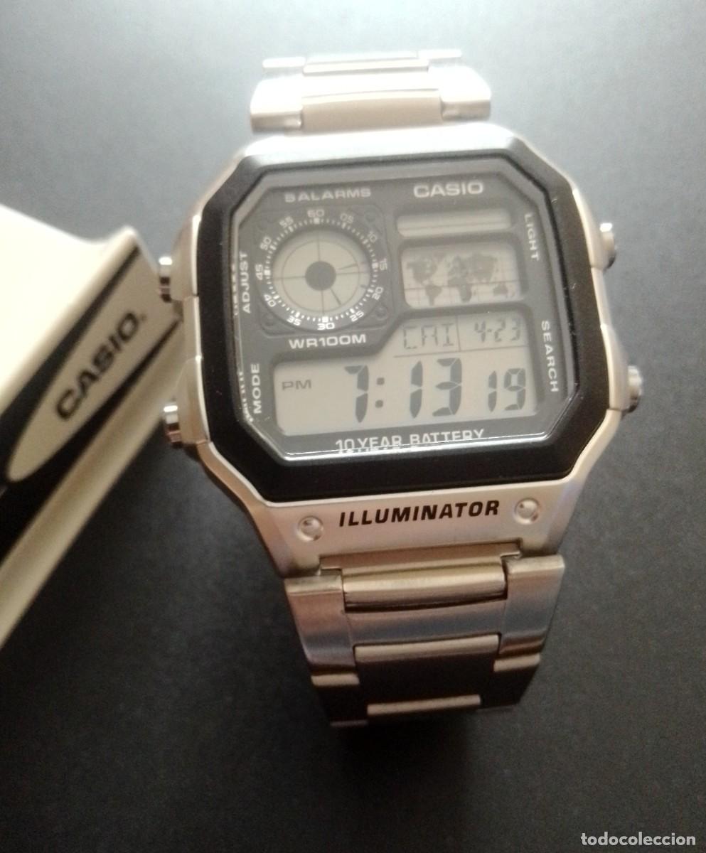 Relojes - Casio: Reloj digital Casio AE1200 3299. AE-1200 cadena, armis - Foto 2
