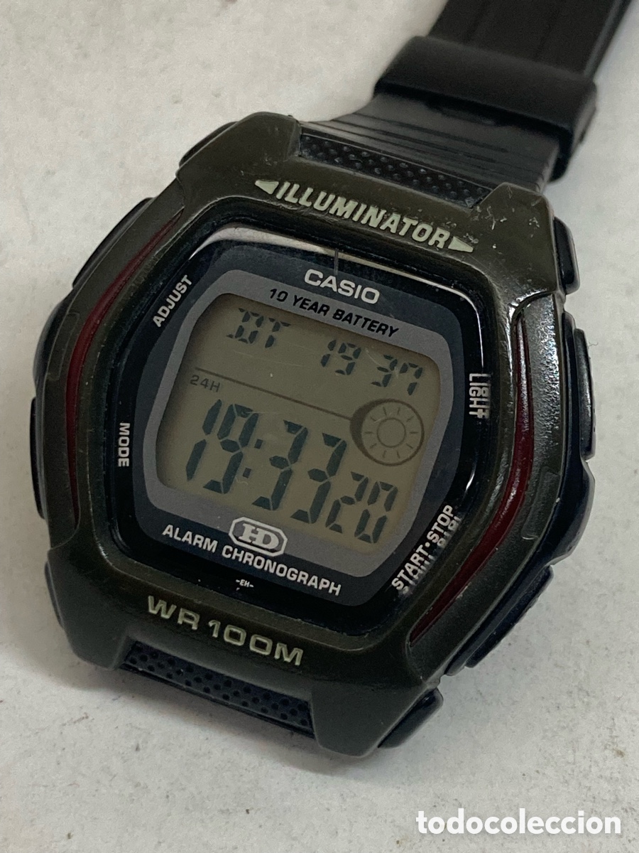 Relojes - Casio: Reloj Casio Wr100 illuminator /CR39-31 - Foto 2