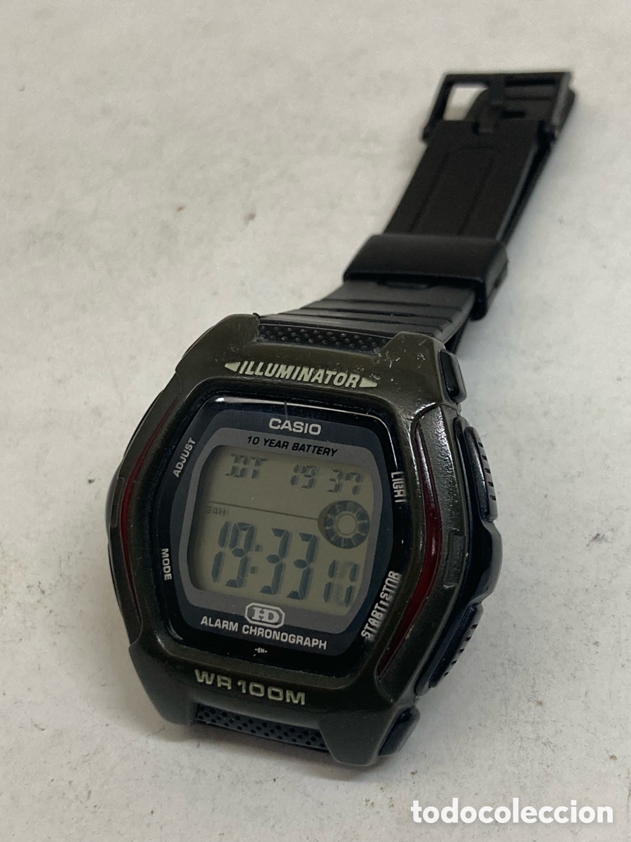 Relojes - Casio: Reloj Casio Wr100 illuminator /CR39-31 - Foto 1