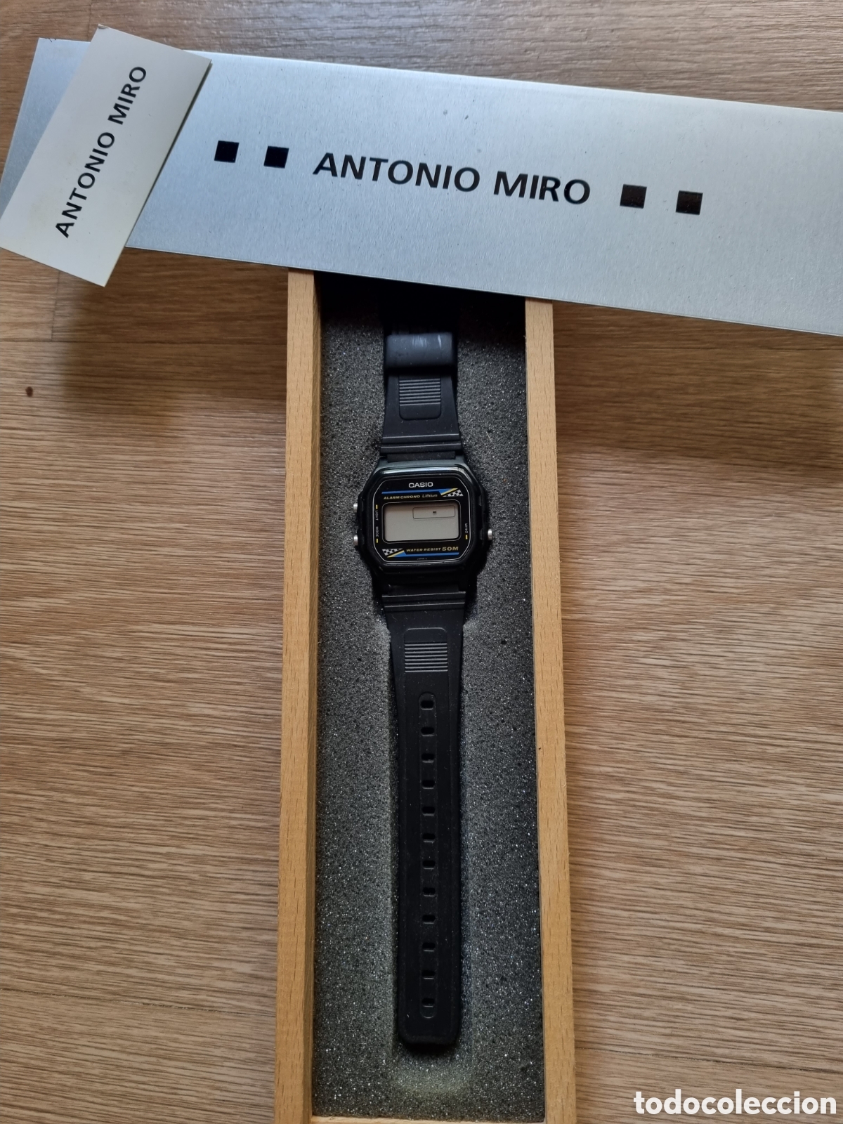 Relojes - Casio: Reloj Casio 590 W- 66. A estrenar. En caja Antonio Mir&oacute;. 1988. Made in Japan.