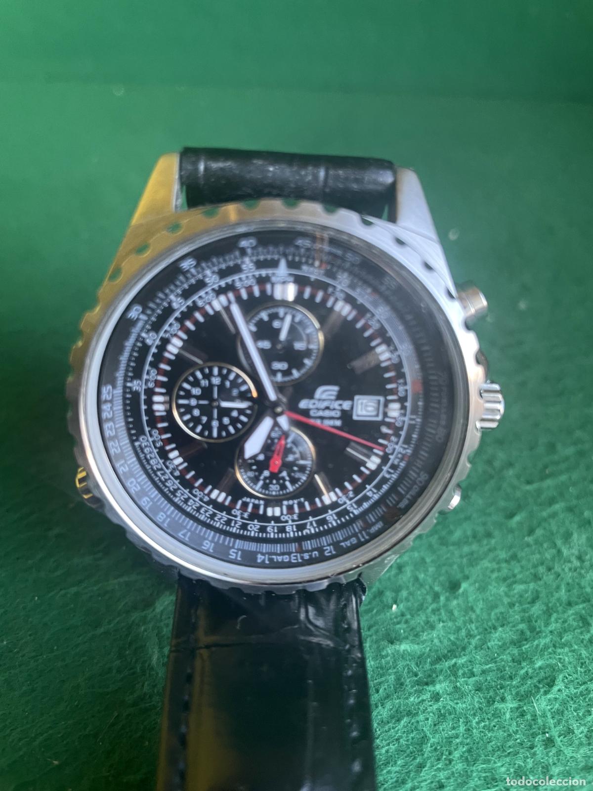 Relojes - Casio: RELOJ CABALLERO CASIO EDIFICE EF 527 - CRON&Oacute;GRAFO - WR 100 M - FUNCIONANDO SIN PROBLEMAS