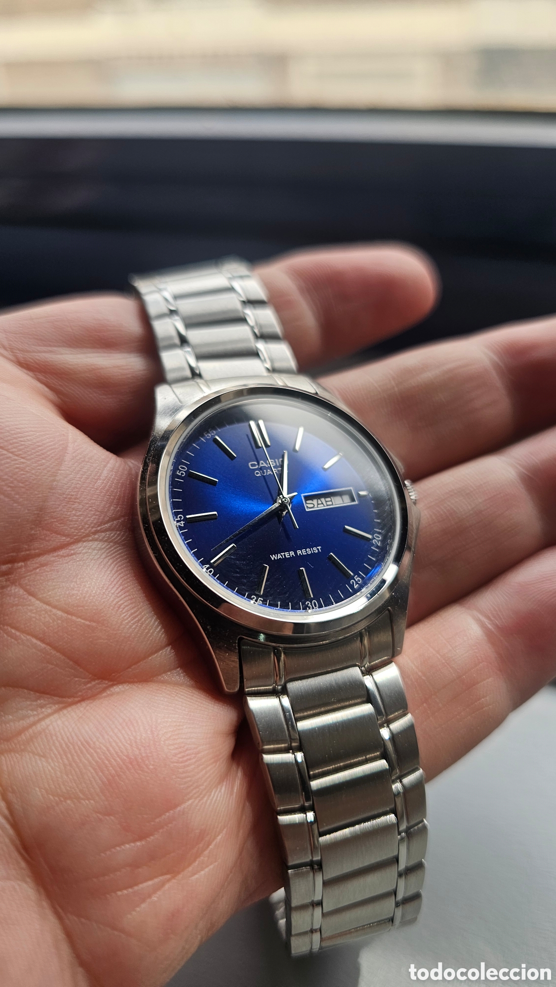 Relojes - Casio: Casio MTP-1239D-2A, L&iacute;nea Enticer, Full set