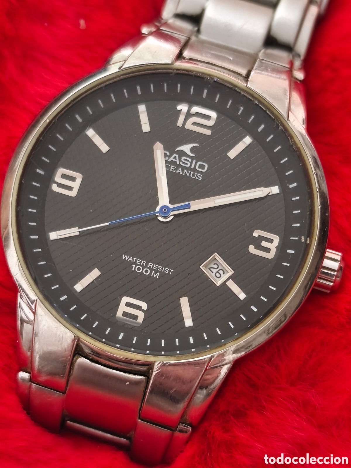Relojes - Casio: Reloj Casio Oceanus (a pila) OC-105 cristal zafiro - corona roscada
