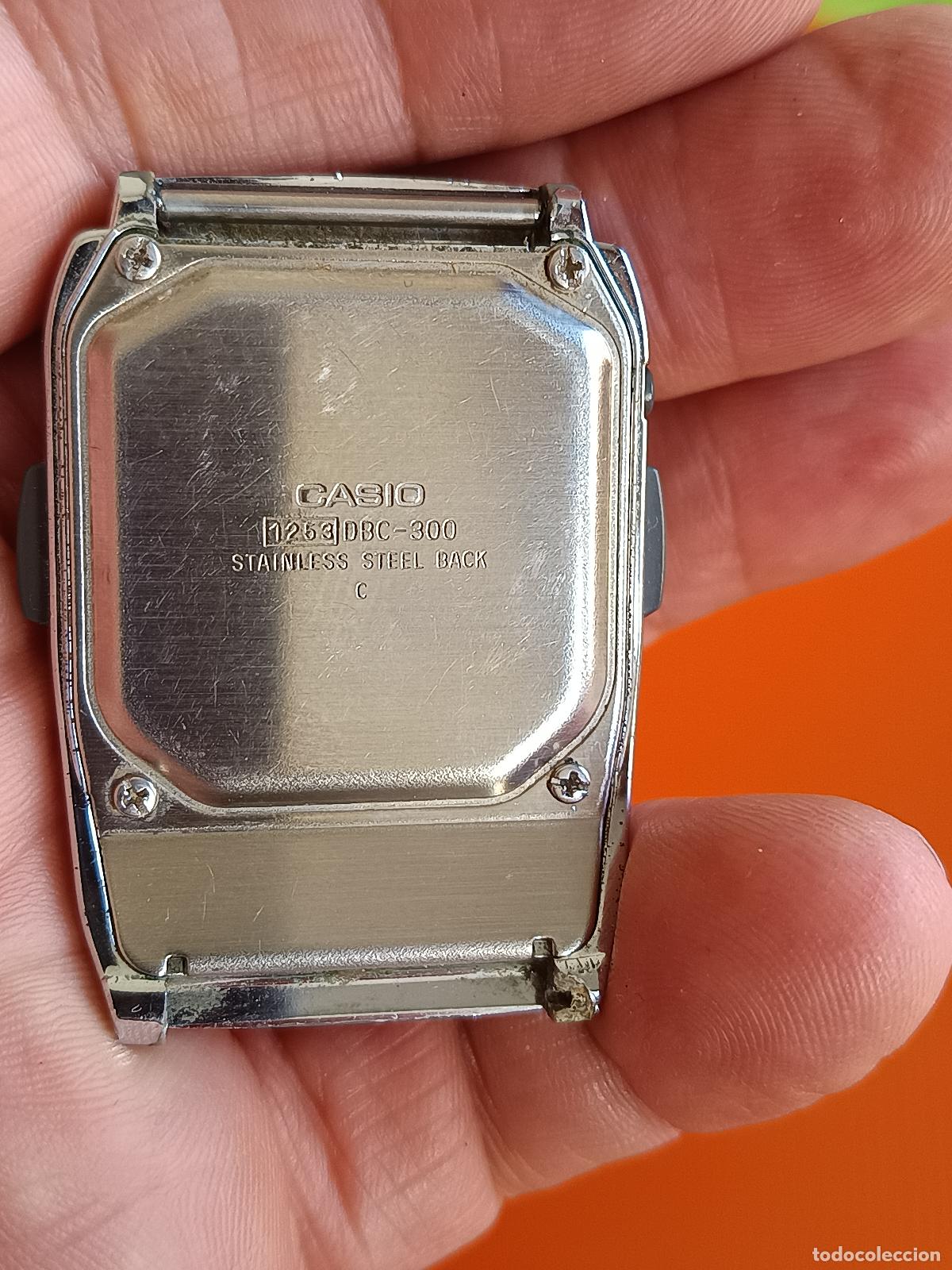 Relojes - Casio: RELOJ CASIO TELEMEMO 30, DATA BANK 1253 DBC-300, FUNCIONANDO, TELEMEMO 30, DEFECTO EN PATILLA - Foto 8