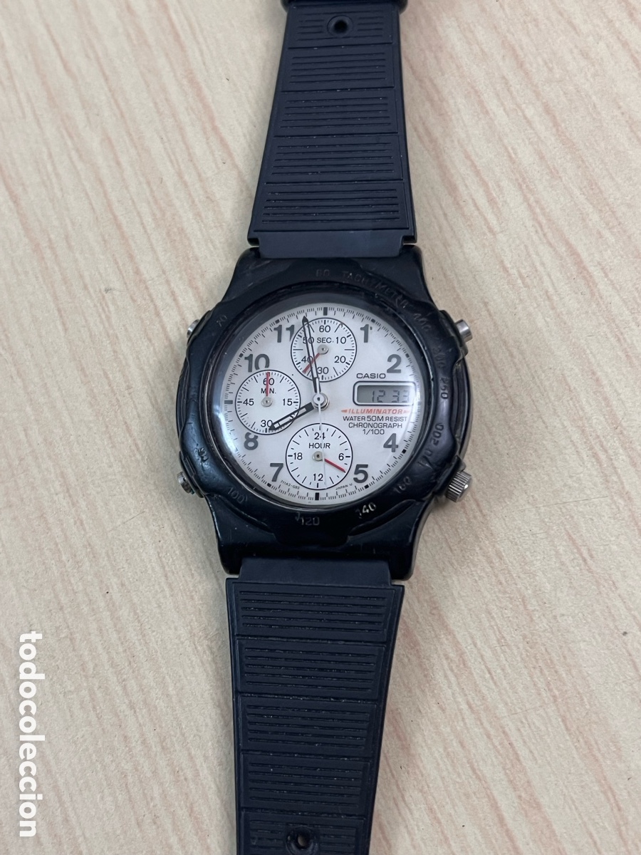 Relojes - Casio: ✅ Reloj Casio MWA-10 DUAL TIME Korea vintage