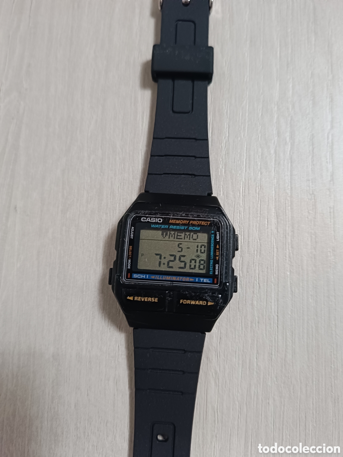 Relojes - Casio: Casio Data Bank DB-150 Illuminator - Vintage 90s