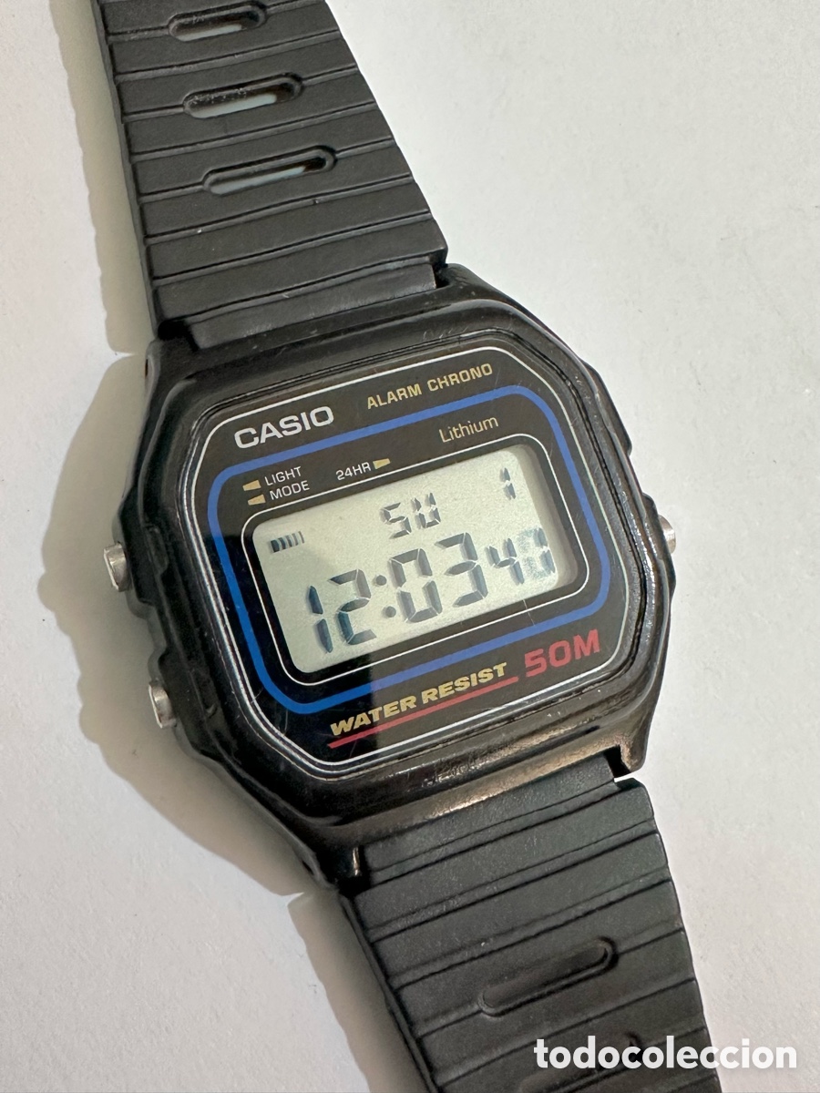 Montres - Casio: Antiguo reloj CASIO W-59 Alarm Chrono 50M Original Vintage
