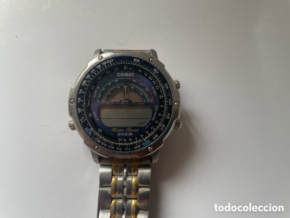 Relojes - Casio: Casio Arnie AMW-320D Anal&oacute;gico-Digital 200M Cron&oacute;grafo Vintage Jap&oacute;n