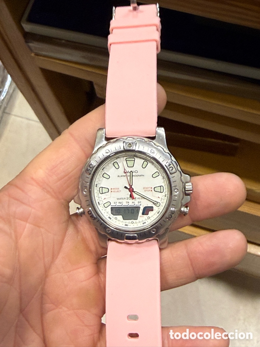 Relojes - Casio: Reloj Casio, quarzo, pr&aacute;cticamente nuevo