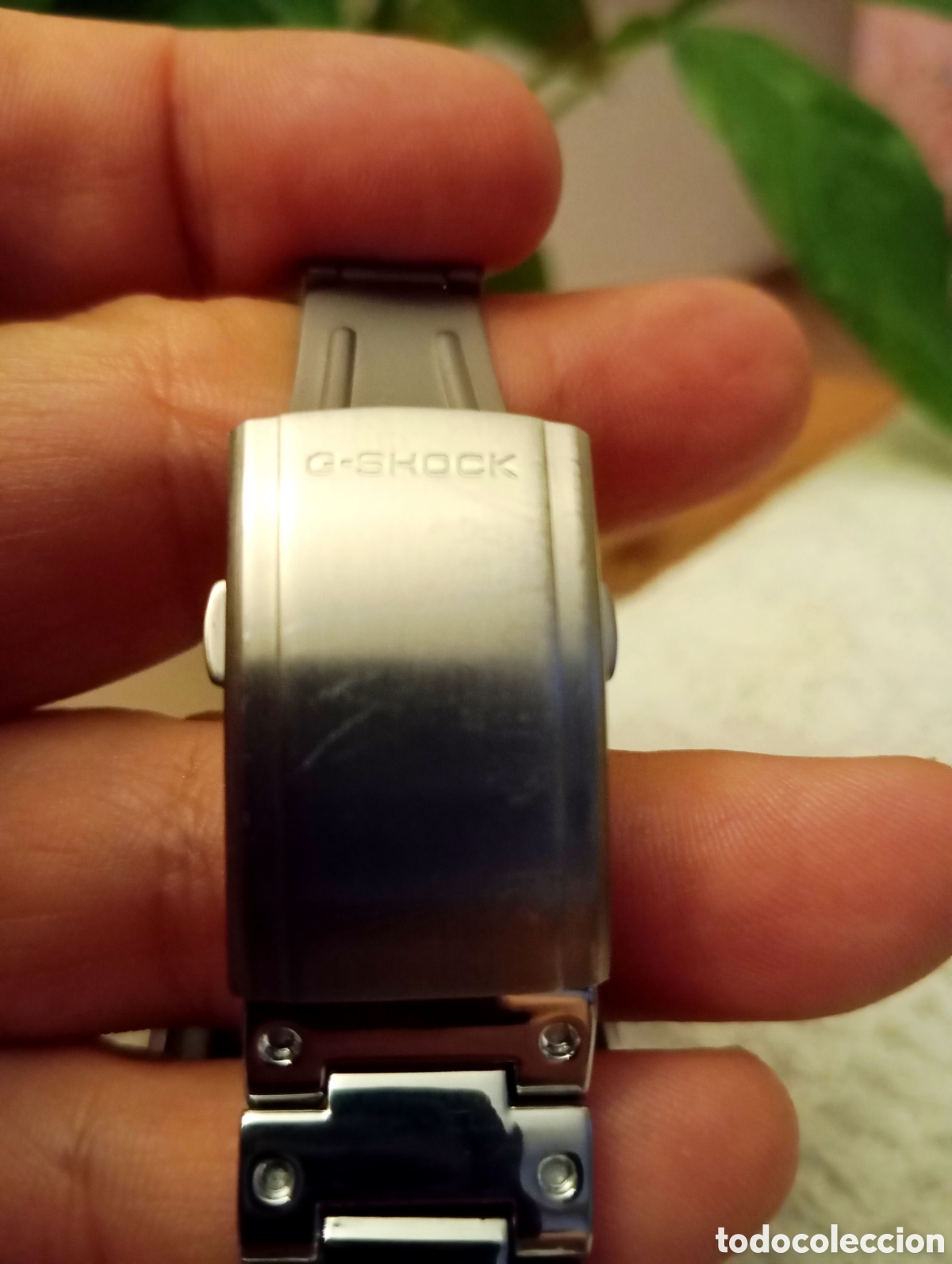 Relojes - Casio: Reloj Casio GShock plateado y verde - Foto 5