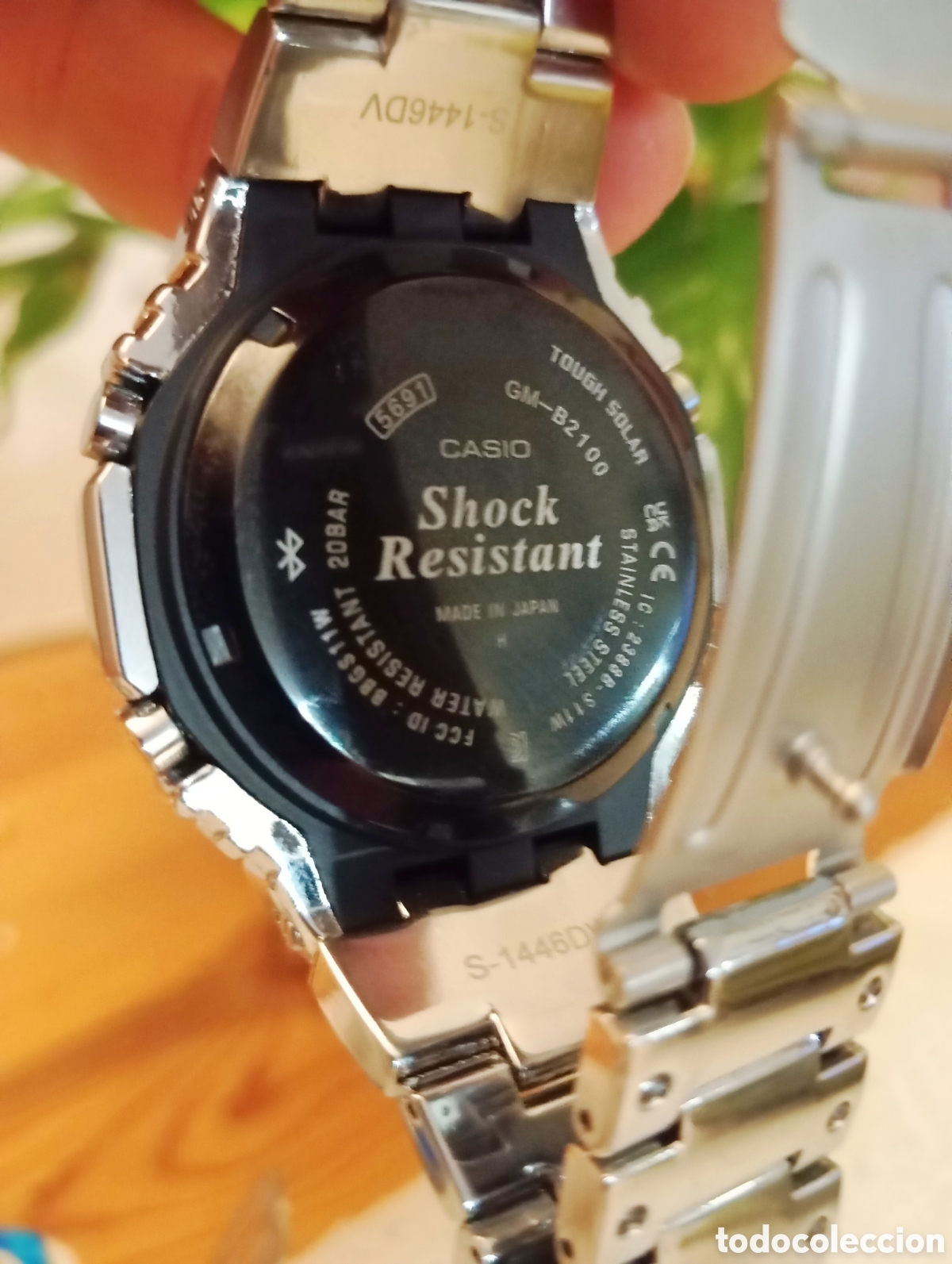 Relojes - Casio: Reloj Casio GShock plateado y verde - Foto 6