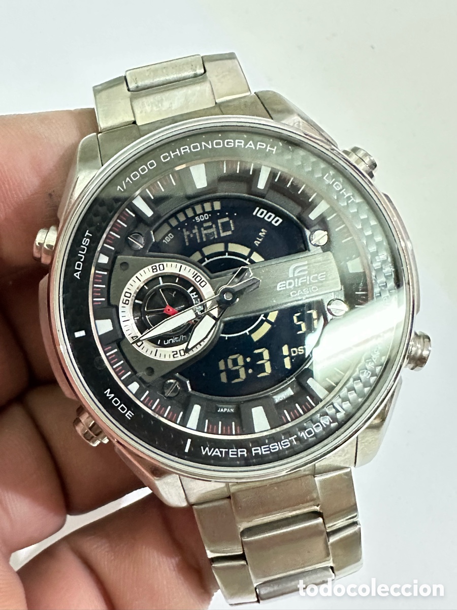 Montres - Casio: RELOJ CASIO EFA-133 EDIFICE DE ACERO INOXIDABLE PARA HOMBRE COMO NUEVO