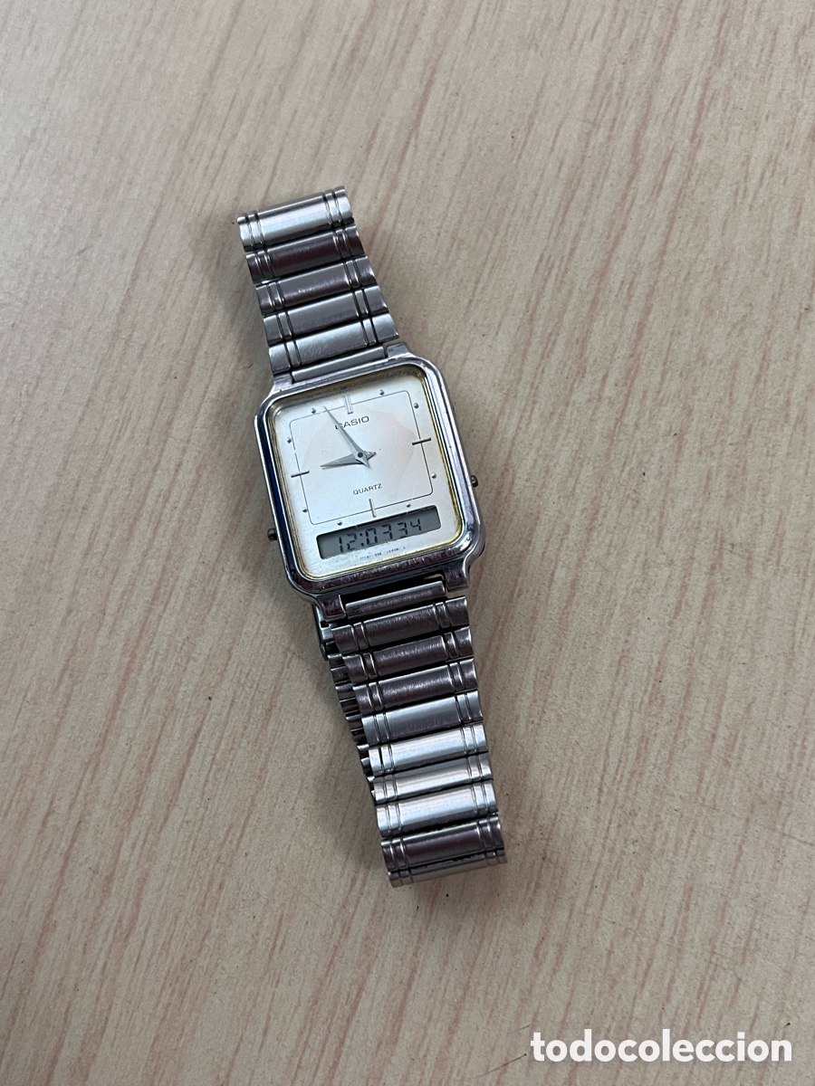 Montres - Casio: ✅ reloj CASIO AQ-708 ANA-DIGI alarma chronografo