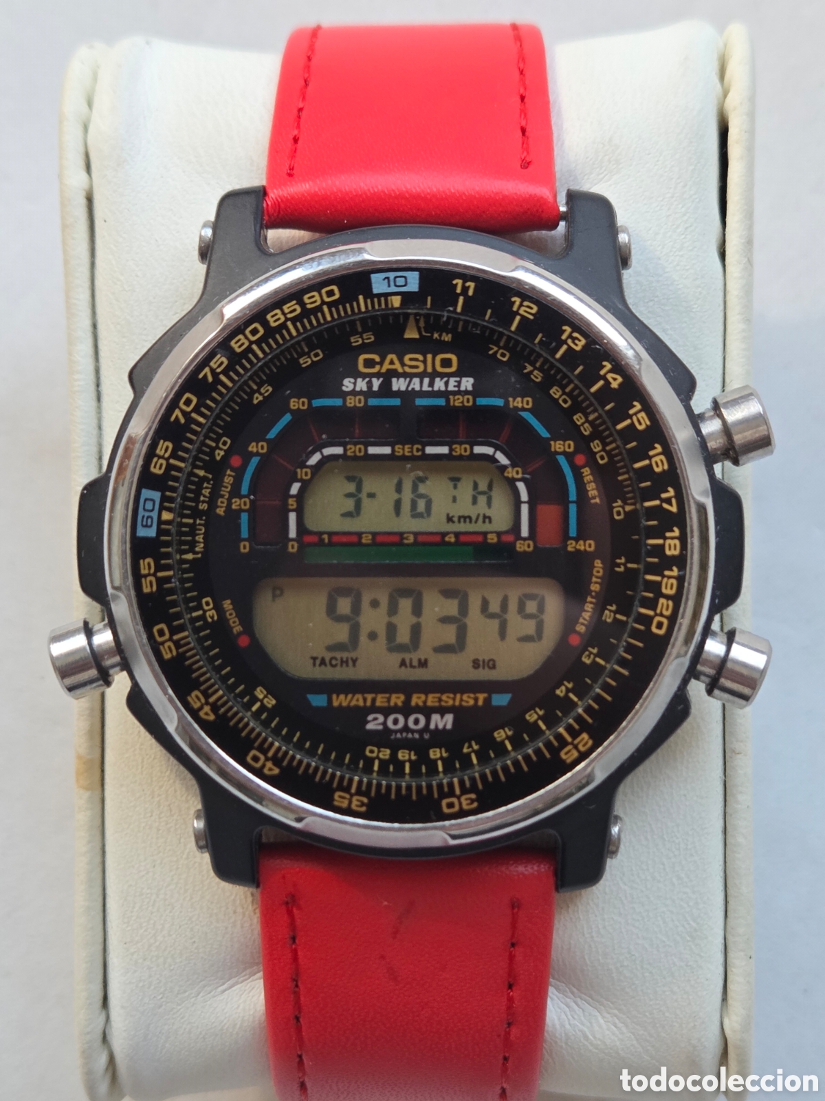 Montres - Casio: RARO CASIO SKYWALKER 905 - DW 401 FUNCIONANDO 42MM
