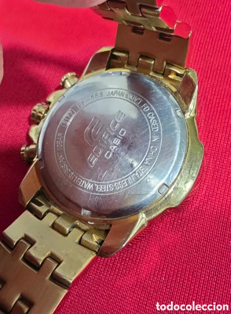 Relojes - Casio: CASIO EDIFICE EF 558 CRONOGRAFO - Foto 5
