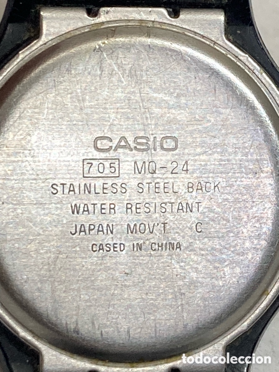 Relojes - Casio: Reloj Casio MQ-24 para pieza /CR40-39 - Foto 2