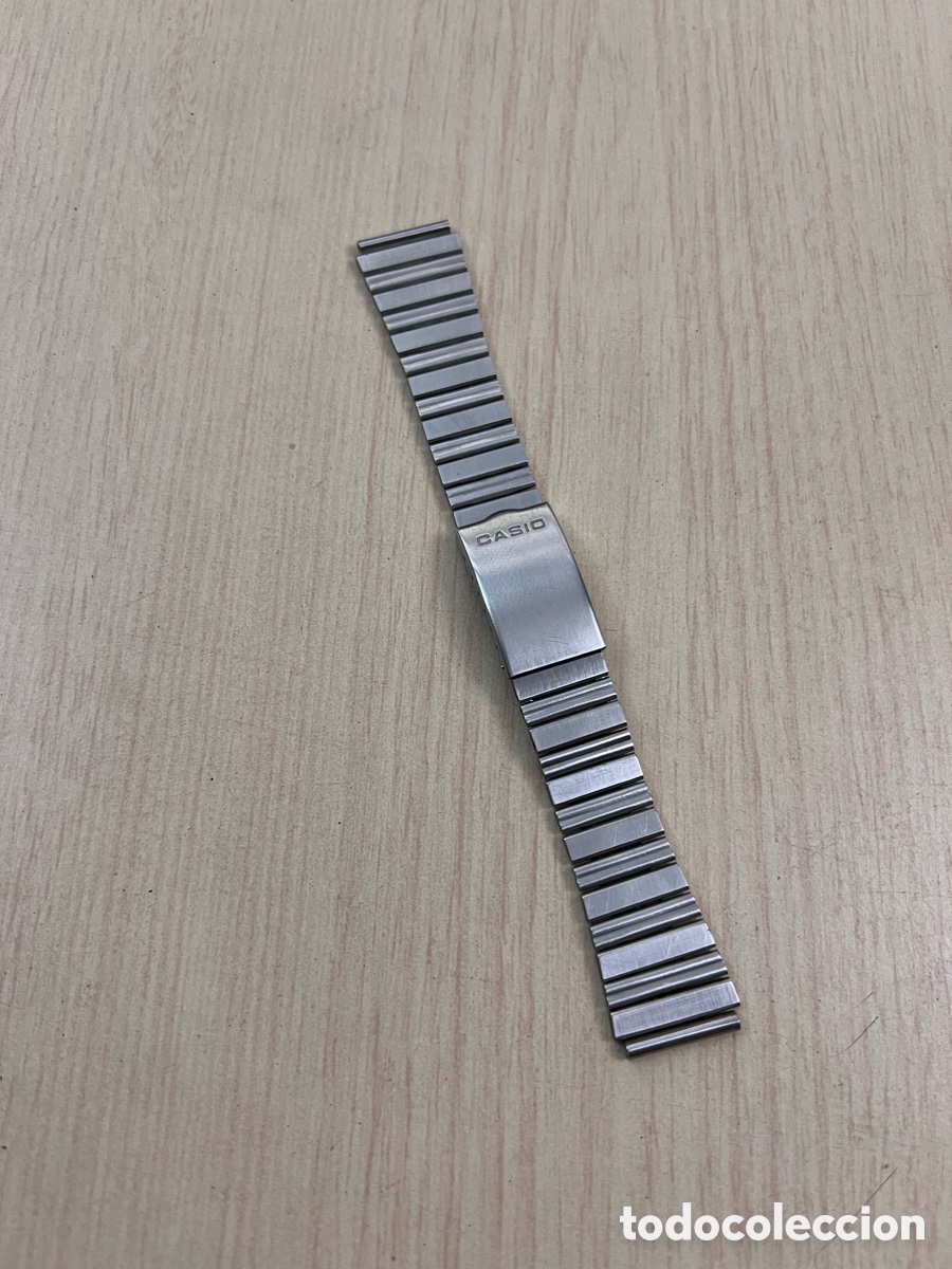 Relojes - Casio: ✅ pulsera CASIO 18 mm acero vintage perfecto estado