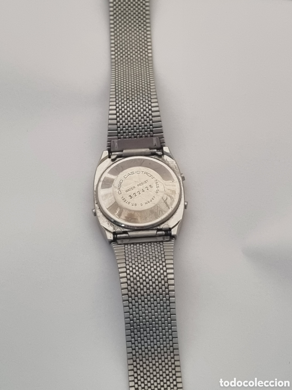 Relojes - Casio: Reloj Casio casiotron 76CS-56 JAPAN acero - Foto 5