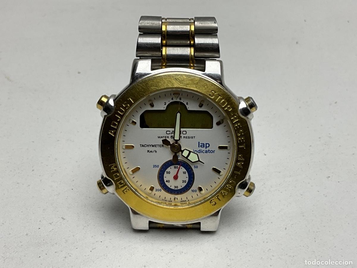 Relojes - Casio: RELOJ CASIO 731 GPZ-500 - EST&Aacute; SIN PILA - NO FUNCIONA