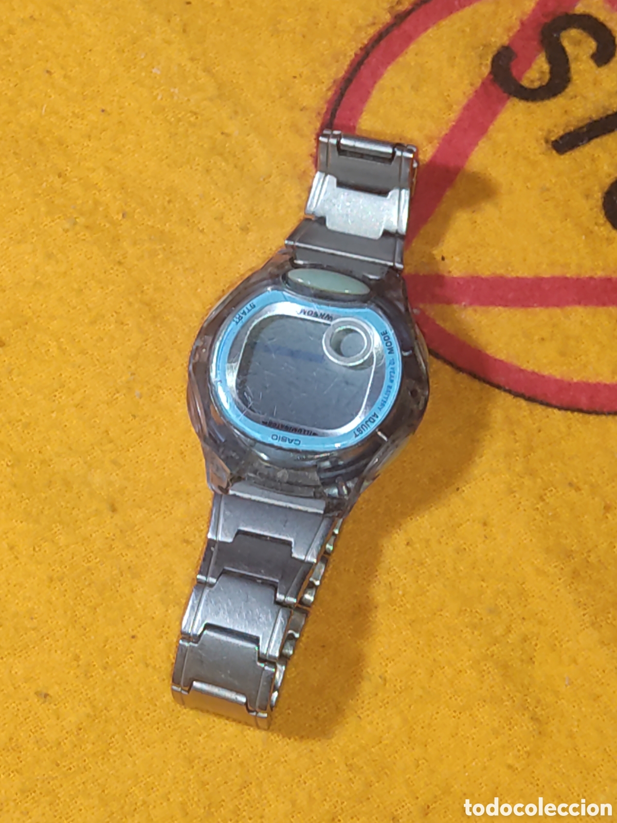 Relojes - Casio: Reloj Casio correa de acero original.Modelo 2572
