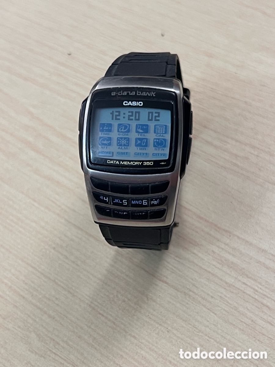 Relojes - Casio: Rare Vintage Casio EDB-610 E-Data Bank Calculator Memory Watch