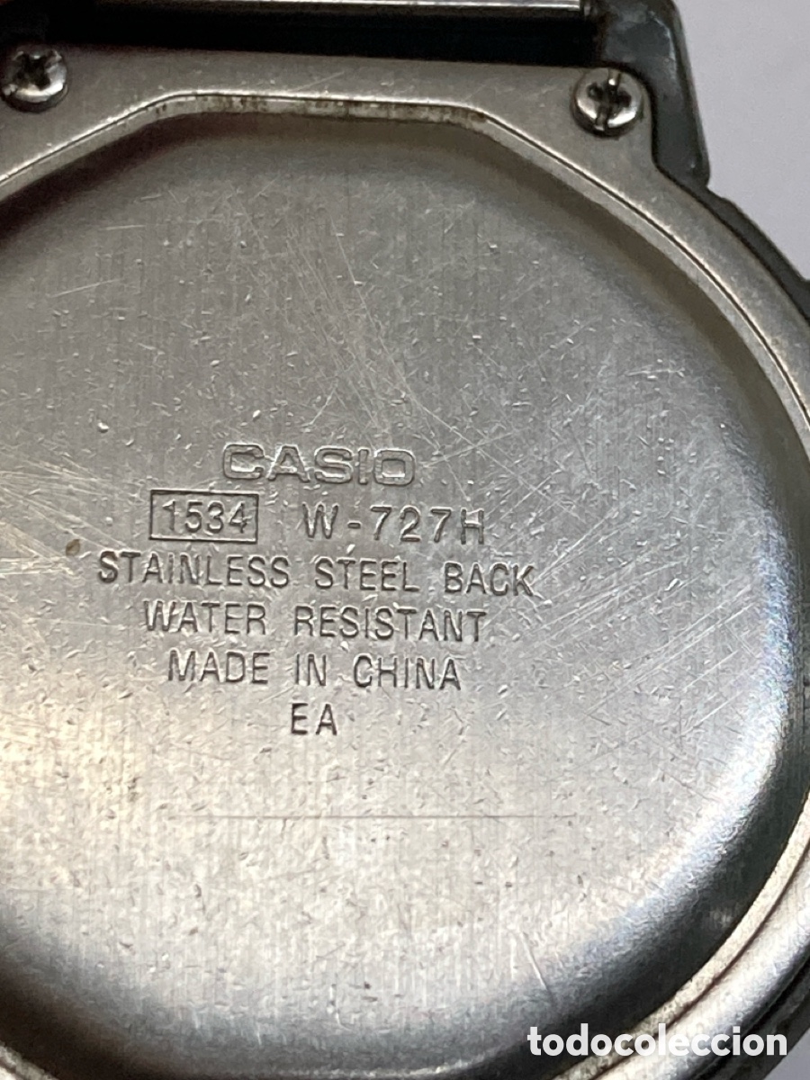 Relojes - Casio: Reloj Casio W-727H para piezas /CR41-19 - Foto 2