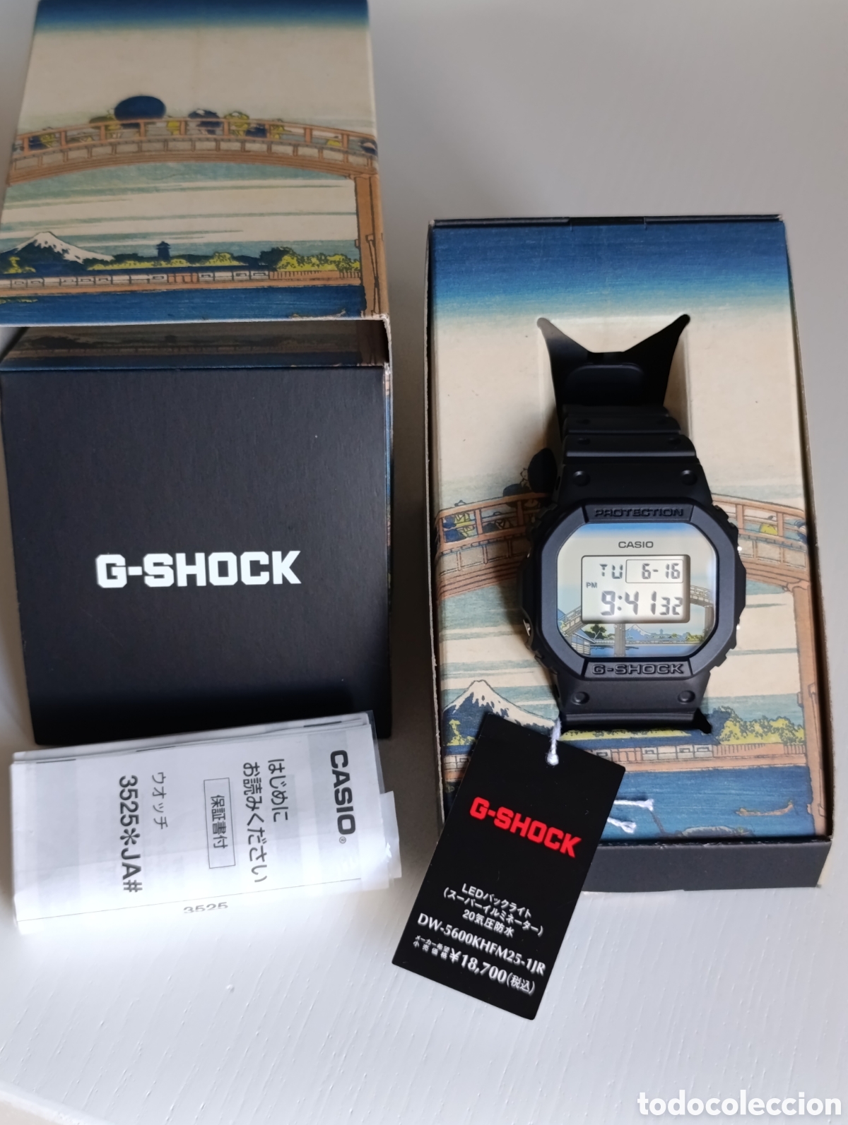 Relojes - Casio: Casio G-SHOCK DW-5600KHFM25-1JR Ukiyo-e