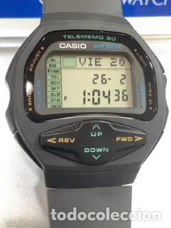 Relojes - Casio: RELOJ CASIO DBF 50W &iexcl;&iexcl; DATA BANK / JAPAN A&ntilde;os 90 !! NUEVO (VER FOTOS)