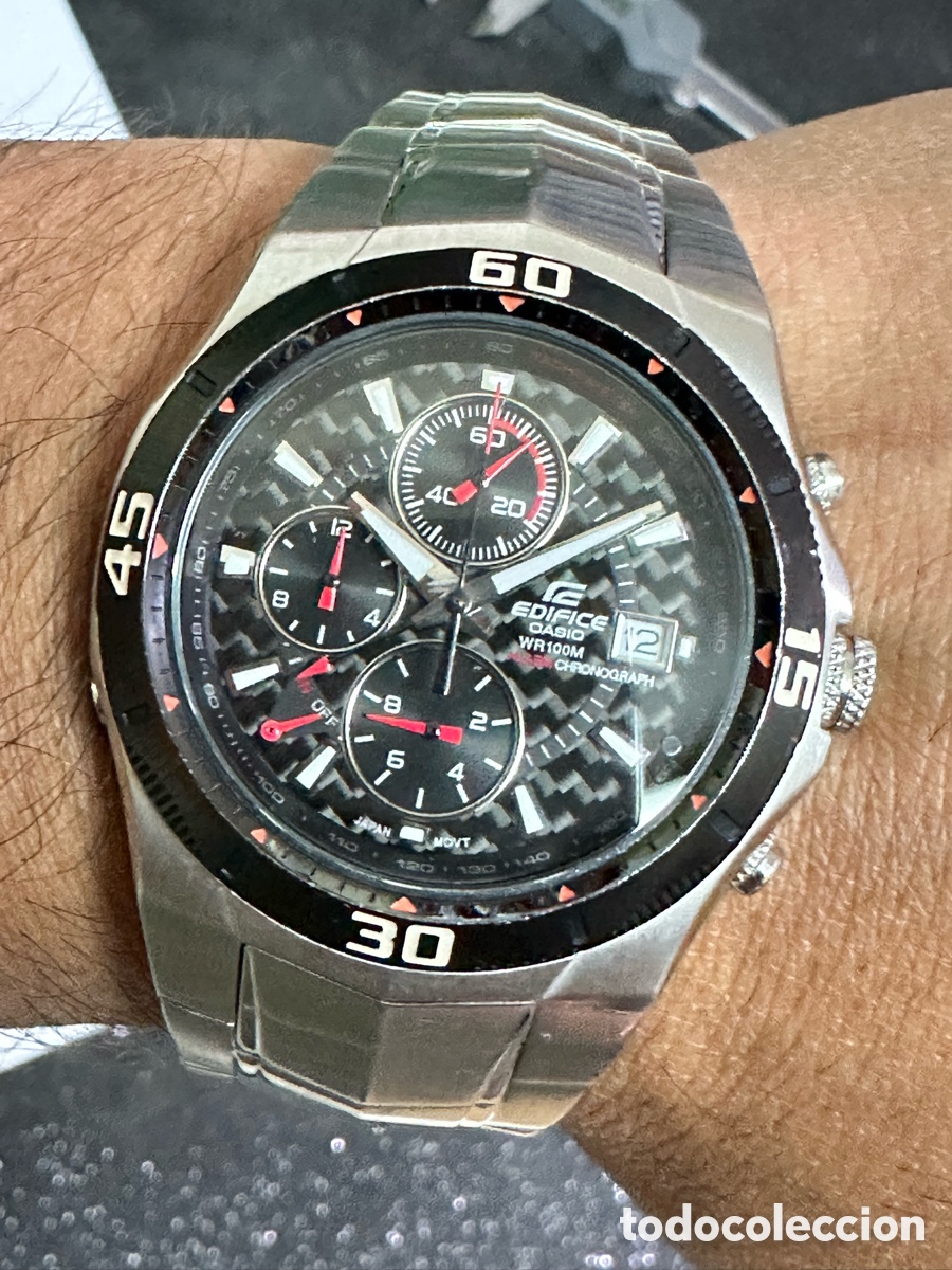 Relojes - Casio: Reloj CASIO EF-514SP-1 MEN Edifice Chronograph Multifunction Dial