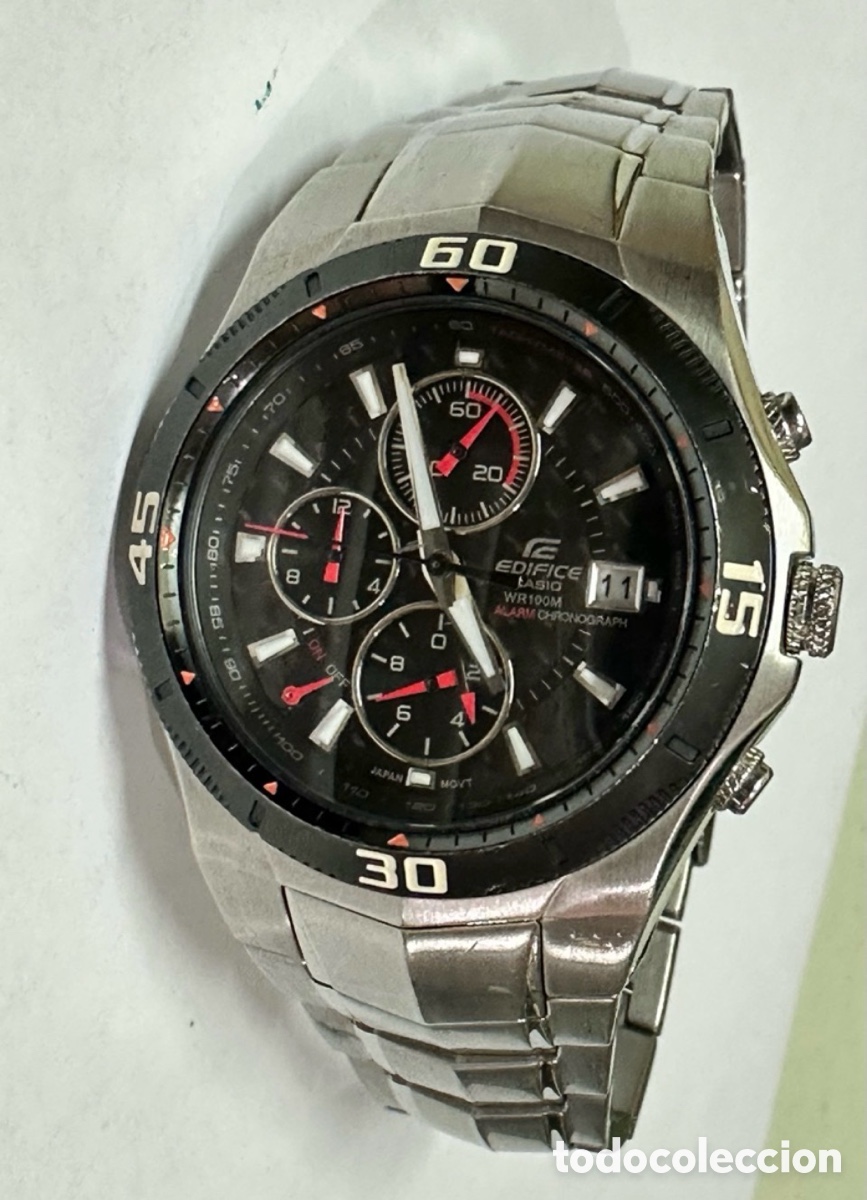 Rel&oacute;gios Casio: Reloj CASIO EF-514SP-1 MEN Edifice Chronograph Multifunction Dial